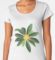 Loquat medlar tree in Autumn I Women's Premium T-Shirt
