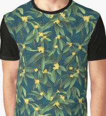Loquat Mispel Baum im Herbst I Grafik T-Shirt
