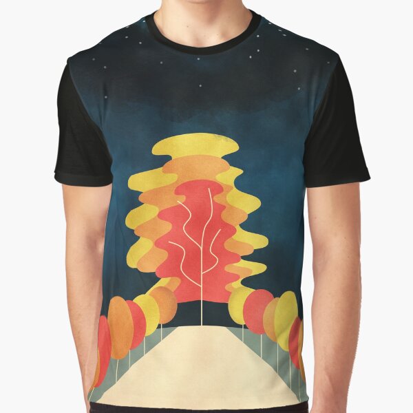 The Universe Tree Graphic T-Shirt