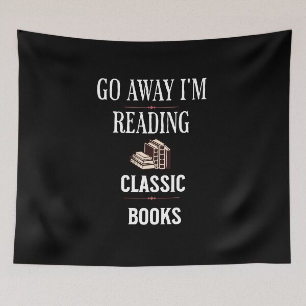 Item preview, Go Away I'm Reading Epic Books designed and sold by ArtBySymone.
