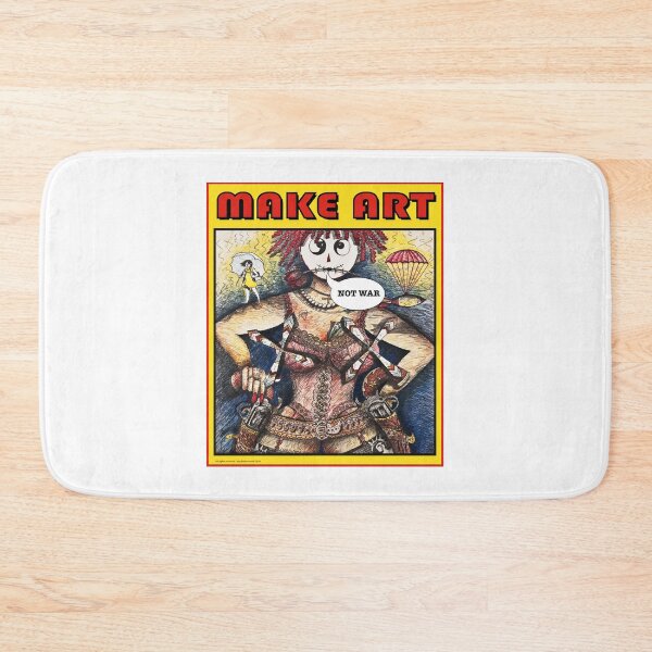 Item preview, MAKE ART NOT WAR designed and sold by Larry Butterworth.