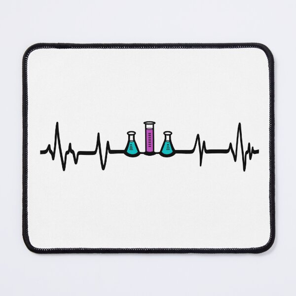 Item preview, Laboratory heartbeat, colorful version designed and sold by Osher-BioArt.