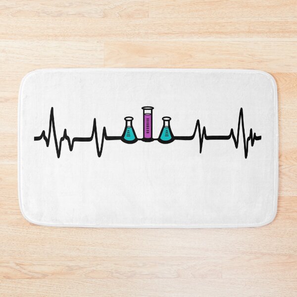 Item preview, Laboratory heartbeat, colorful version designed and sold by Osher-BioArt.