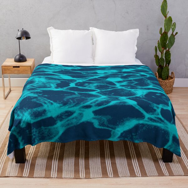 Item preview, Dark Water Sea Ocean Nautical Turquoise 2 of 4 designed and sold by ChristinasMess.