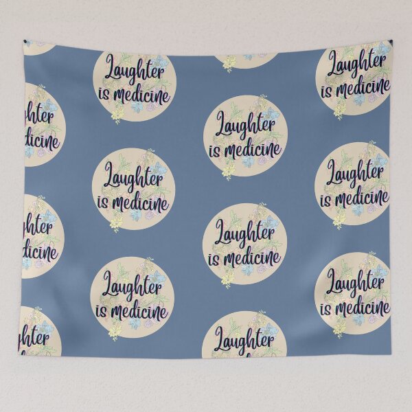 Item preview, Laughter is medicine  designed and sold by Aya-salah123.
