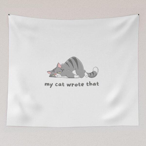 Item preview, my cat wrote that designed and sold by axoniej.