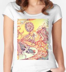 Primavera-Verano Women's Fitted Scoop T-Shirt