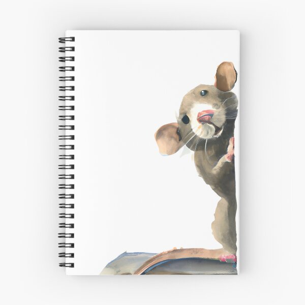 Item preview, Peeking mouse, peeking watercolor pet, mouse design, pet, pets, paw, fur, animal, mouse owner, funny cute mouse designed and sold by Artsareus.