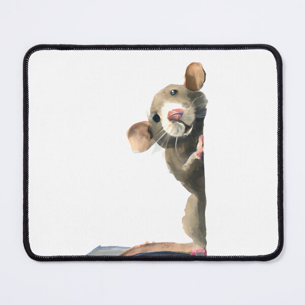Item preview, Peeking mouse, peeking watercolor pet, mouse design, pet, pets, paw, fur, animal, mouse owner, funny cute mouse designed and sold by Artsareus.