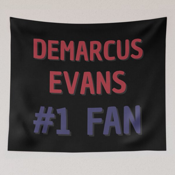 Item preview, Demarcus Evans - #1 Fan designed and sold by Rybariuns.