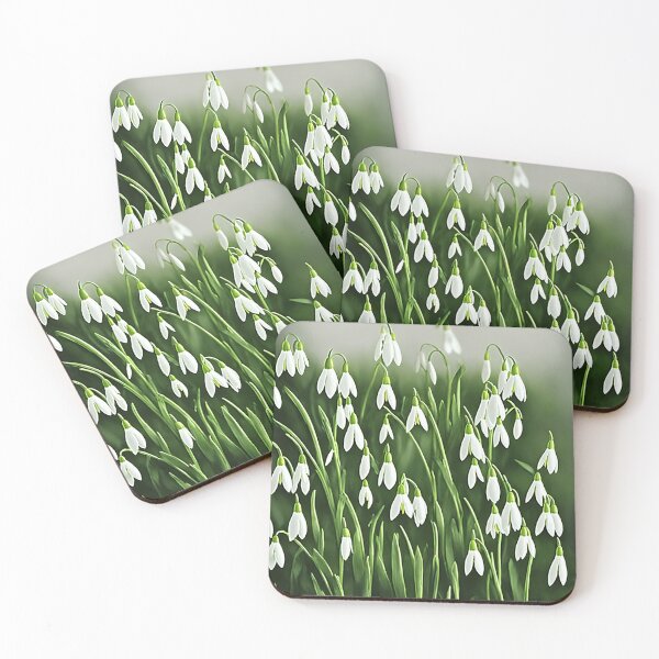 Item preview, January Snowdrop Flowers designed and sold by FamiliarPufferfish.