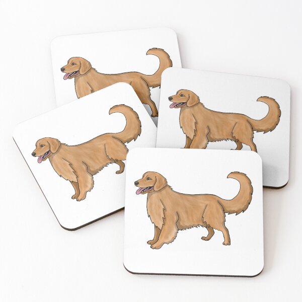 Item preview, Golden Retriever  designed and sold by honeybeepaper.