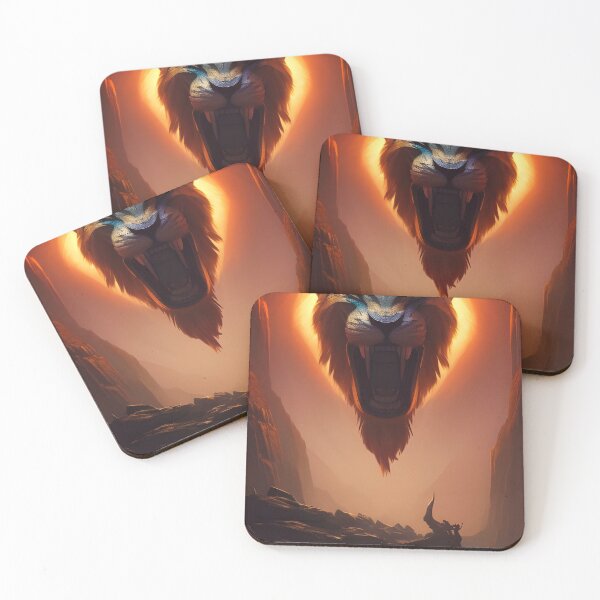Item preview, Head of angry lion designed and sold by Marcu Ioachim.