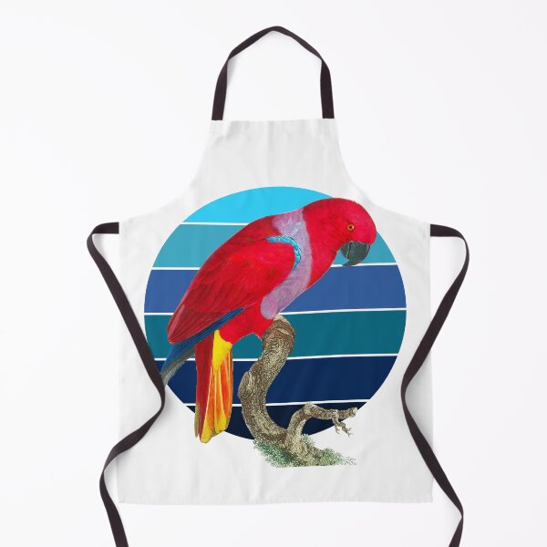 Item preview, The Eclectus Parrot, Eclectus roratus retro sunset designed and sold by geoji.