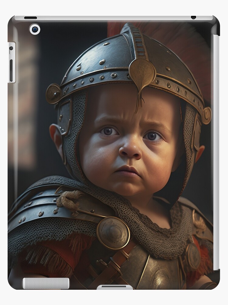 A Cute Gladiator Baby