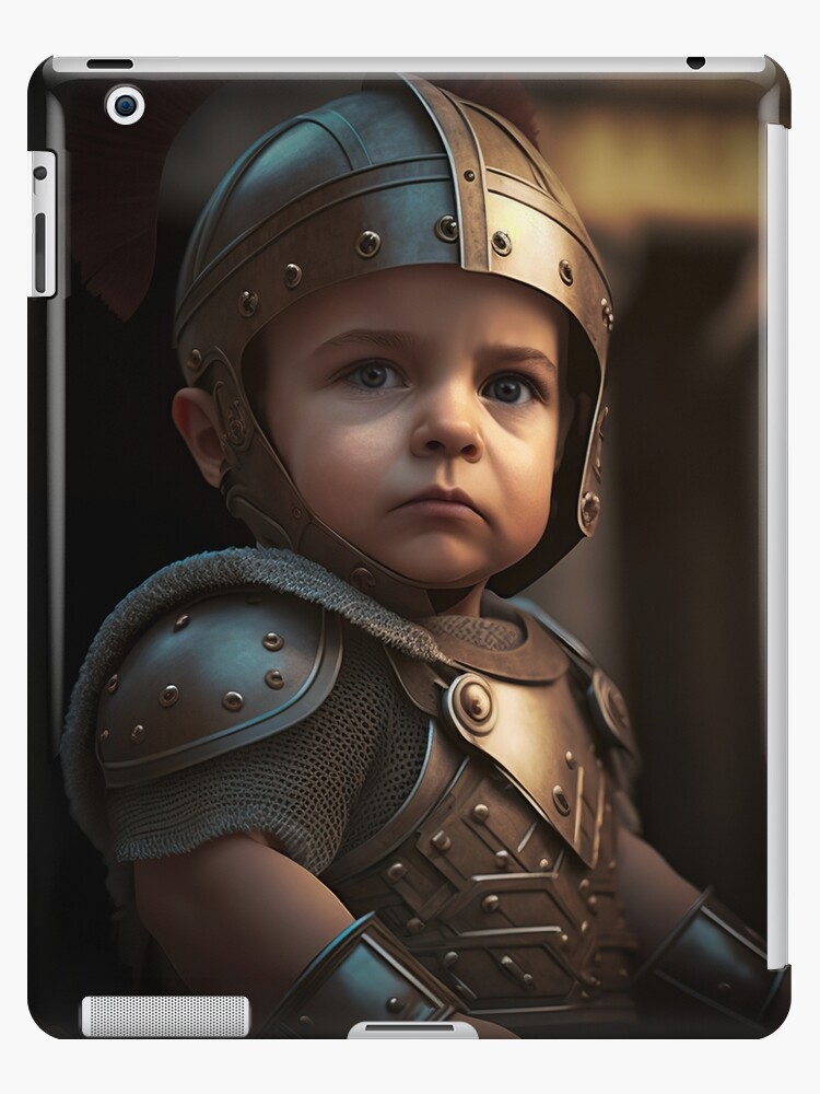 A Cute Gladiator Baby