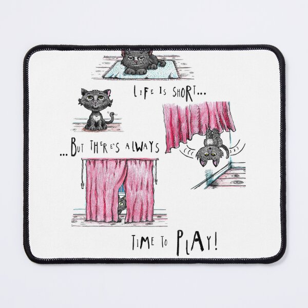 Item preview, Life is short...but theres always time to play! designed and sold by dizzycatbiz.