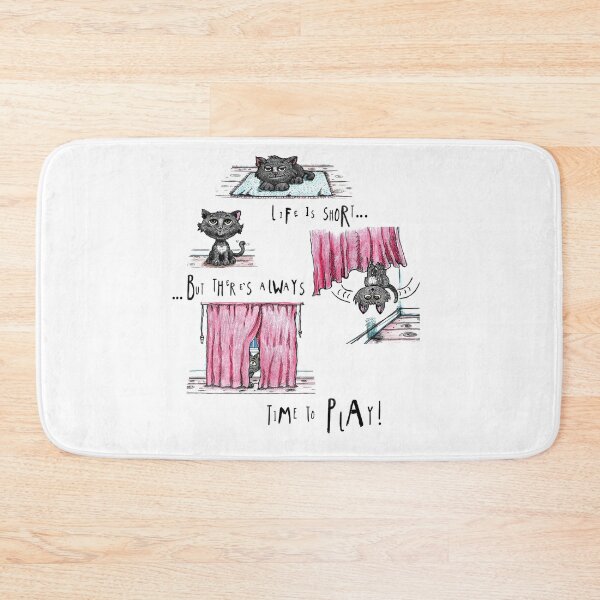 Item preview, Life is short...but theres always time to play! designed and sold by dizzycatbiz.