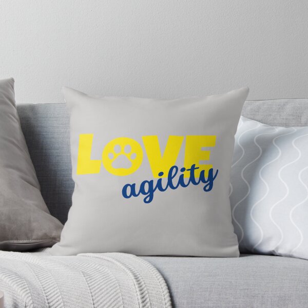 Item preview, Love agility in yellow and blue designed and sold by PausePapote.