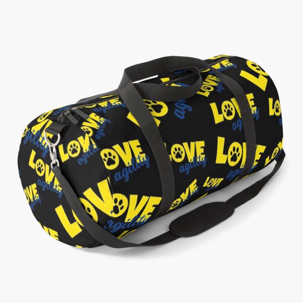 Item preview, Love agility in yellow and blue designed and sold by PausePapote.