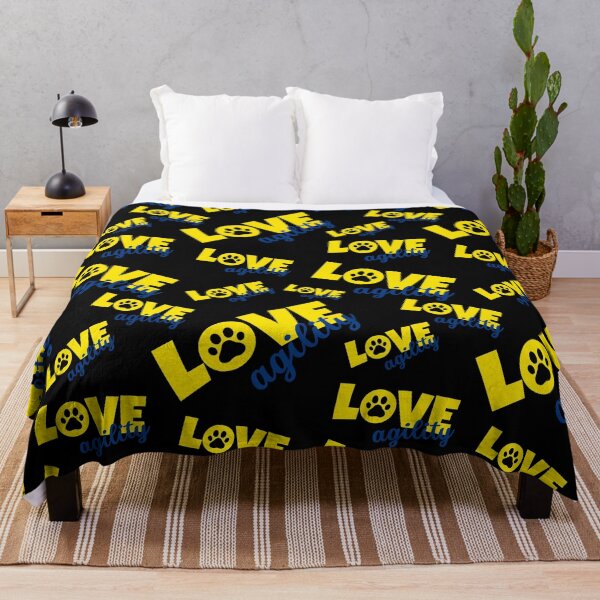 Item preview, Love agility in yellow and blue designed and sold by PausePapote.