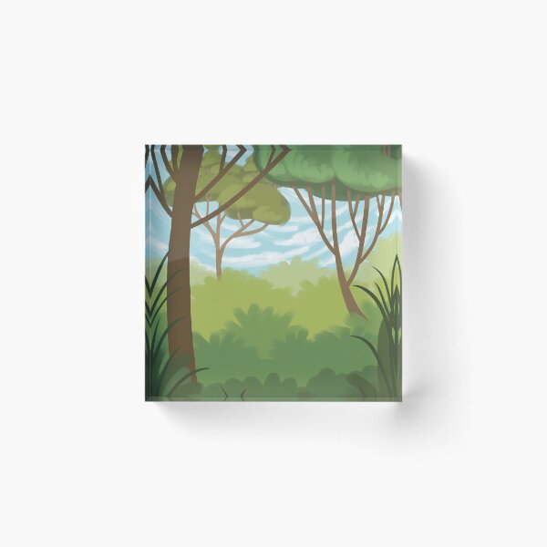 Item preview, illustrated trees designed and sold by Luilustra.