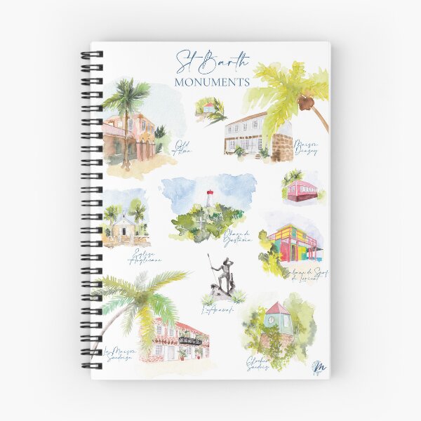 Item preview, Monuments of Saint-Barthélemy designed and sold by MoonStBarth.