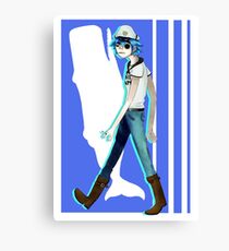 Gorillaz Phase 3 2D - Whale Walker Canvas Print