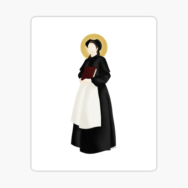 Item preview, Saint Elizabeth Ann Seton designed and sold by ManyBlessings.