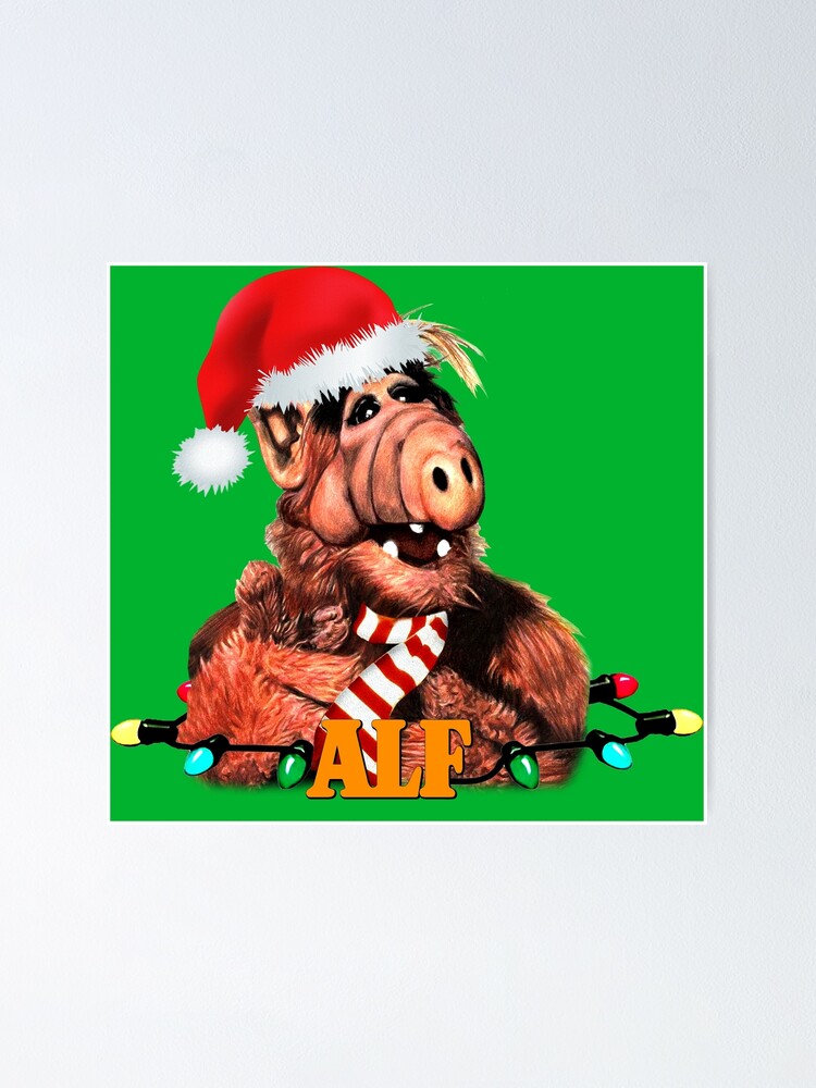 ALF Blechschild Retro - Vintage Metallschild Für Bar & Garage