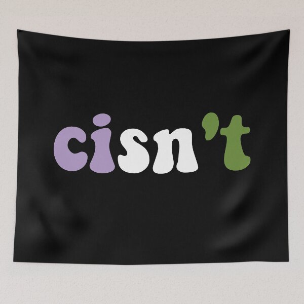 Item preview, Cisn't Genderqueer Pride Flag Gender Queer Cisgender LGBTQ+ designed and sold by Queer Pride Shop.