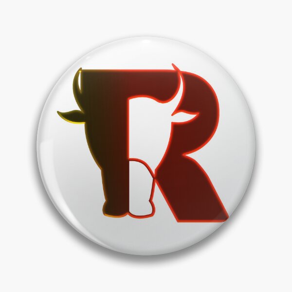 Item preview, Letter R with Bull's head designed and sold by Bigrow.