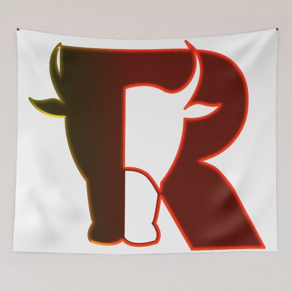 Item preview, Letter R with Bull's head designed and sold by Bigrow.