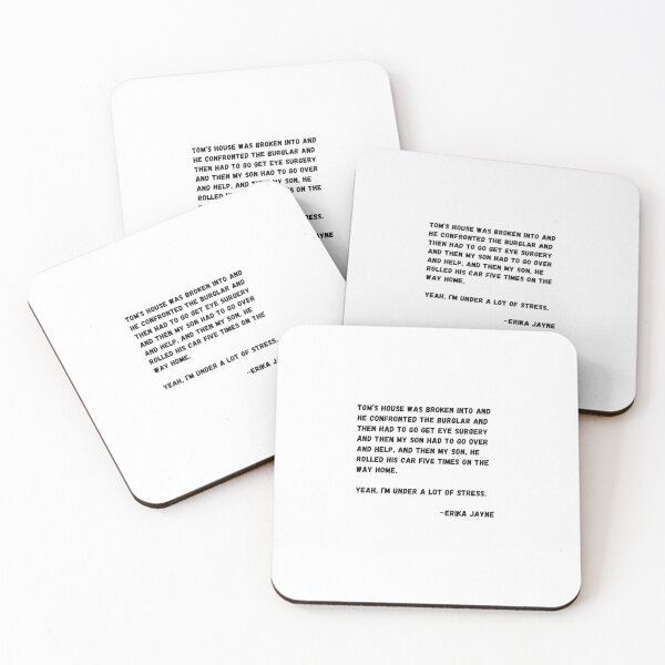 Item preview, Real Housewives Quote- Tom's House~Erika Jayne designed and sold by RevengeGiftShop.