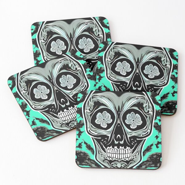 Item preview, Aesthetic Halloween Spooky Skull Artwork designed and sold by The Love Quill.