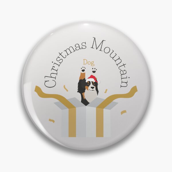Item preview, Bernese Mountain Dog Inside Christmas Box designed and sold by SeasonalDogs.
