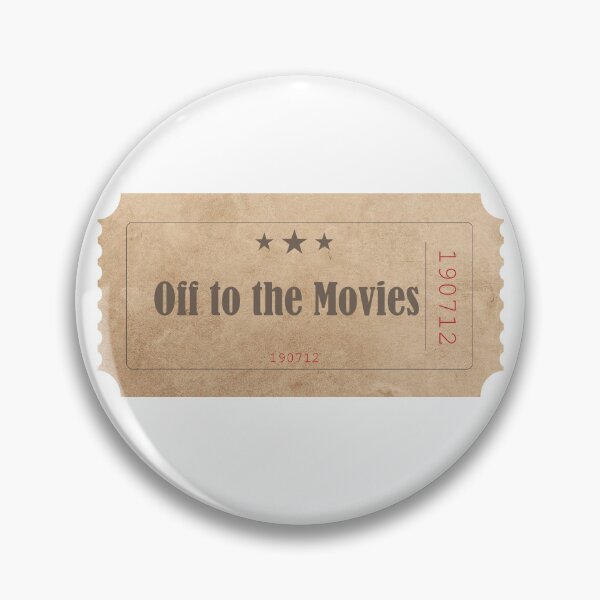 Artikelvorschau, Off to the Movies -  Old style Cinema Ticket Stub entworfen und verkauft von cosmicfarms.