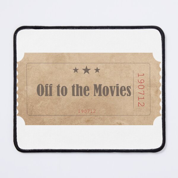 Item preview, Off to the Movies -  Old style Cinema Ticket Stub designed and sold by cosmicfarms.