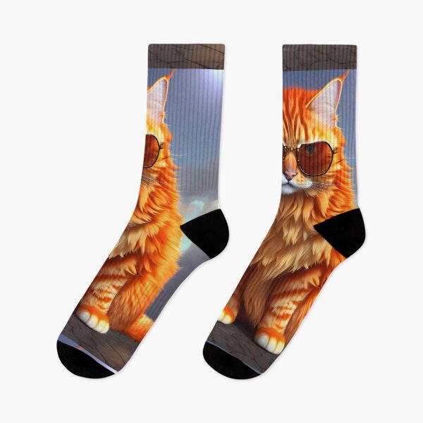 Item preview, Orange Tabby Cat - Modern Digital Art designed and sold by Ai-michiart.