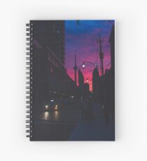 Toronto Sunset Spiral Notebook