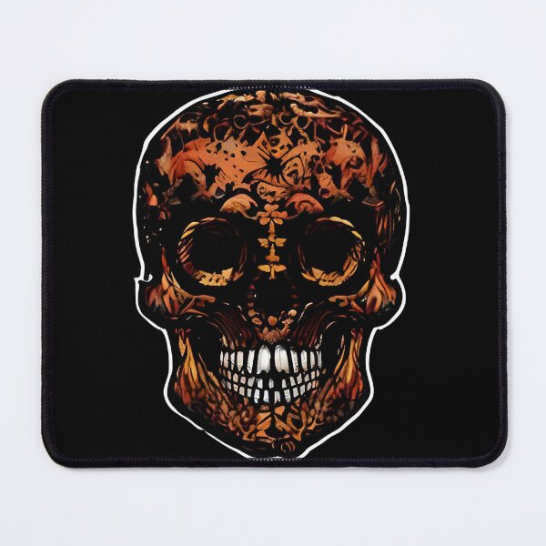 Item preview, Aesthetic Halloween Spooky Skull Artwork designed and sold by The Love Quill.