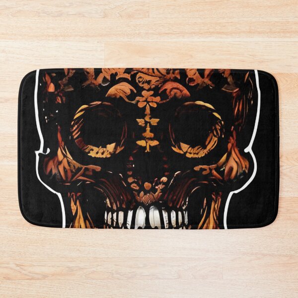 Item preview, Aesthetic Halloween Spooky Skull Artwork designed and sold by The Love Quill.