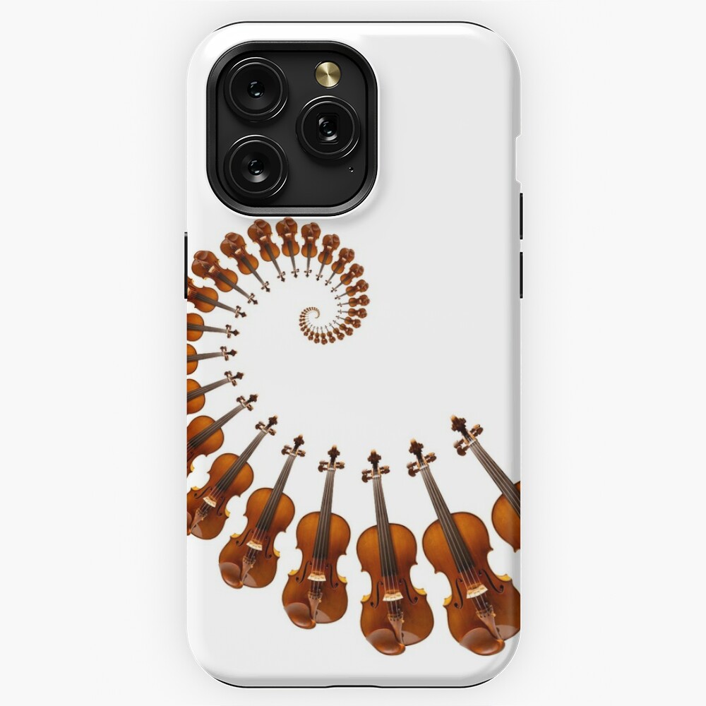 Spiral out of control with music on your Stradivarius violin