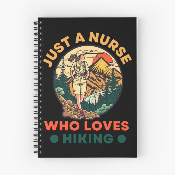 Item preview, Just A Nurse Who Loves Hiking designed and sold by JJT0724.