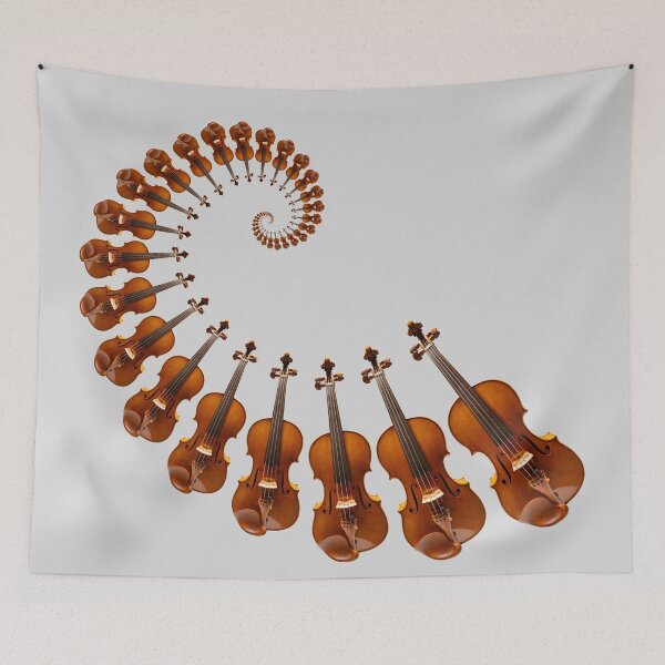Item preview, Spiral out of control with music on your Stradivarius violin designed and sold by TJ Devadatta Best.