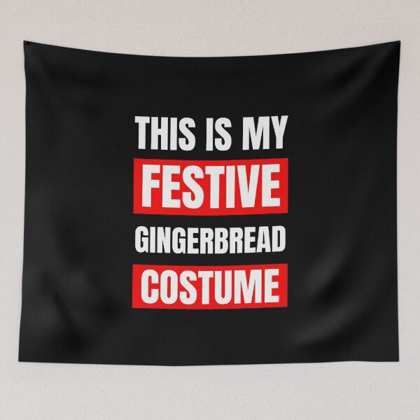 Item preview, This Is My Festive Gingerbread Costume designed and sold by NinniSilver.