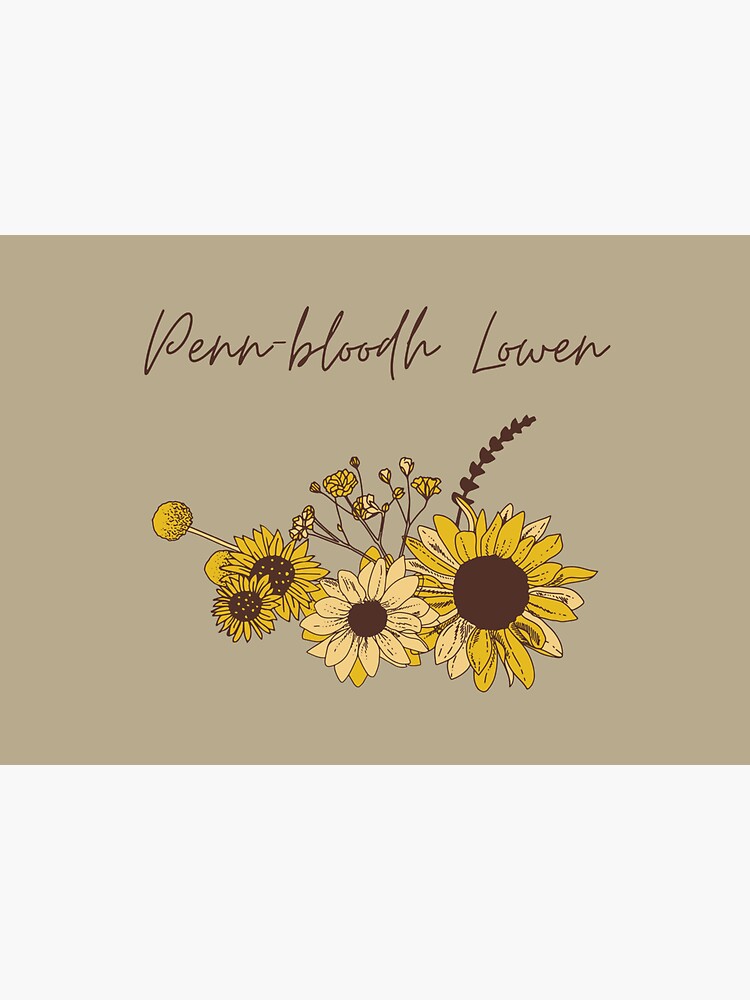 "Cornish birthday card with happy birthday in Cornish message, Cornish