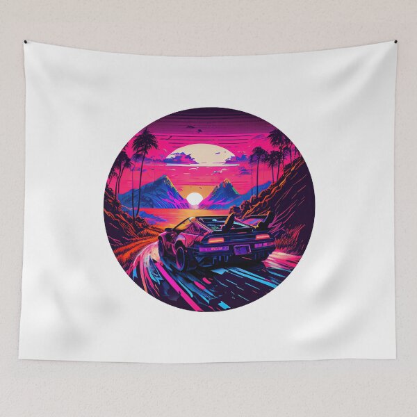 Item preview,  Synthwave Retrowave Design para los amantes de la música de los años ochenta designed and sold by Tengerimalac75.