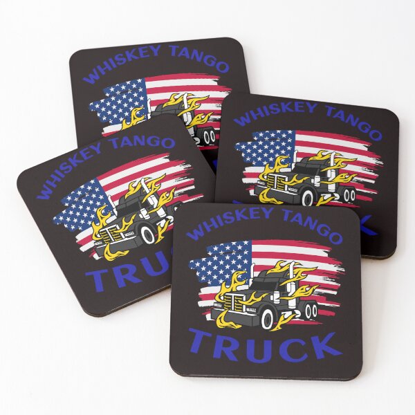 Item preview, American Trucker, Whiskey Tango Truck BlkB designed and sold by TeamsterLife.