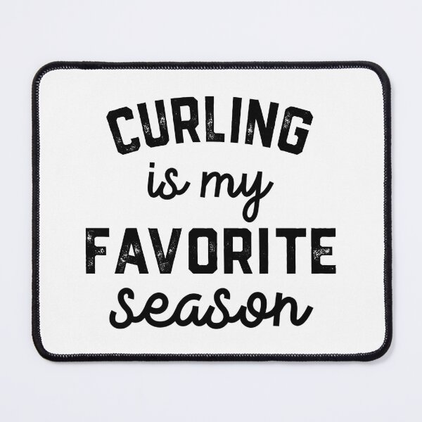 Item preview, Curling  is My Favorite Season Shirt, Curling  Mom Dad designed and sold by Dogs Geeky⭐⭐⭐⭐⭐.
